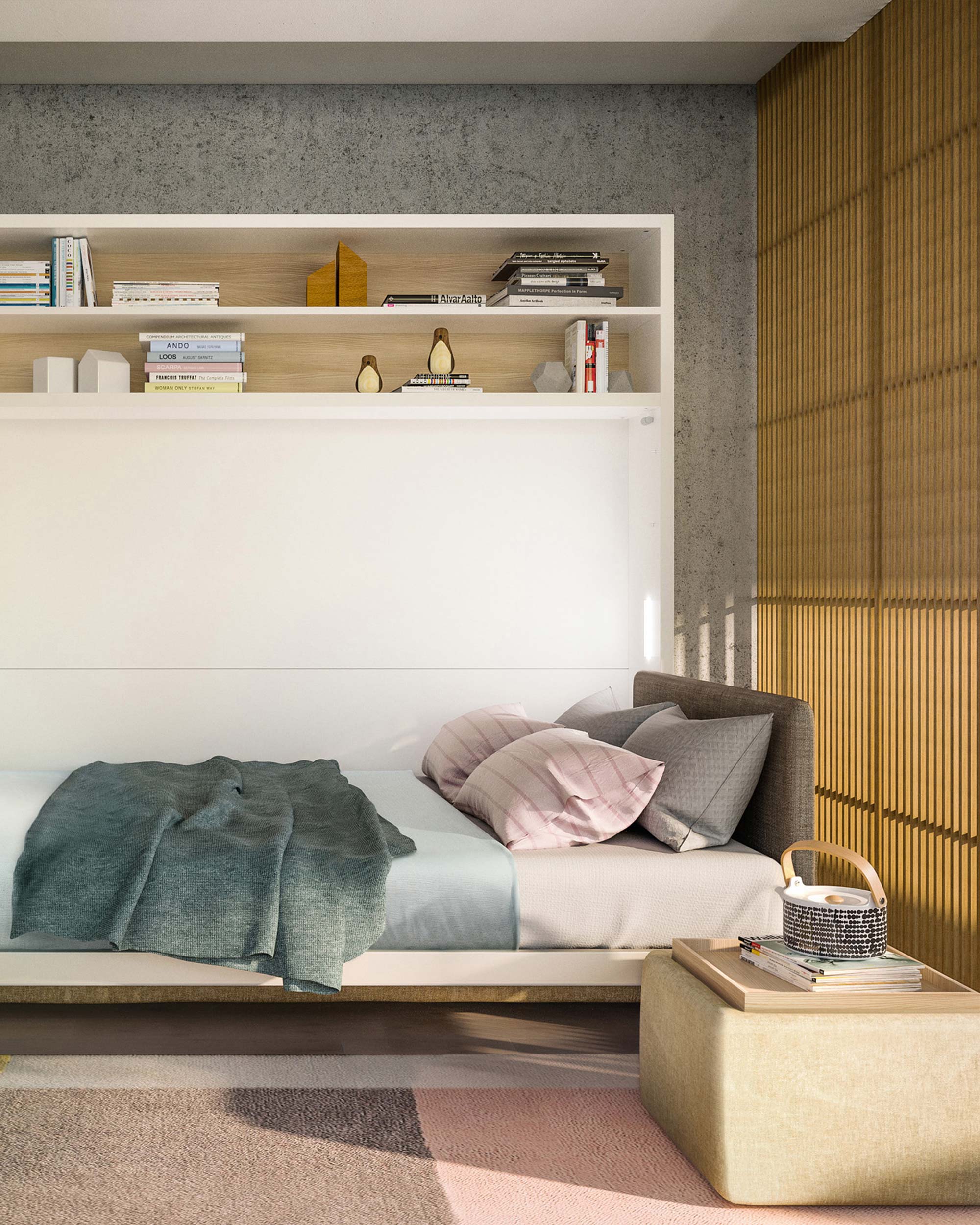 Circe Queen Wall Bed with Sofa